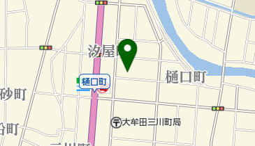 公文式三川教室の地図画像