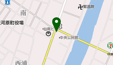 公文式大河原中央教室の地図画像