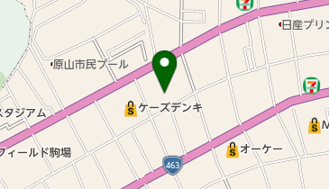 公文式原山北教室の地図画像