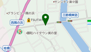 公文式五日市美の里教室の地図画像