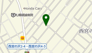 公文式西宮の沢教室の地図画像