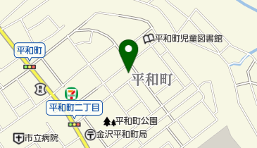 公文式平和町教室の地図画像