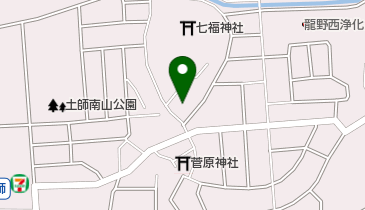 公文式揖西南山教室の地図画像