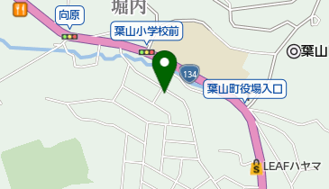 公文式葉山小前教室の地図画像