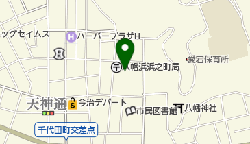 公文式八幡浜中央教室の地図画像