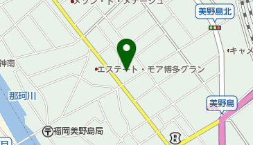 公文式美野島教室の地図画像