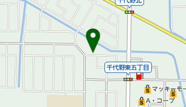 公文式千代野東教室の地図画像