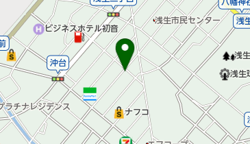 公文式戸畑沖台教室の地図画像