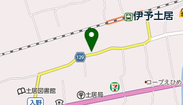 公文式土居中央教室の地図画像