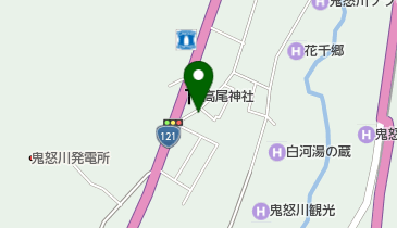 公文式鬼怒川教室の地図画像