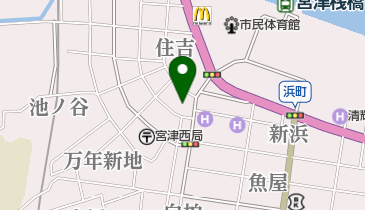 公文式宮津河原町教室の地図画像