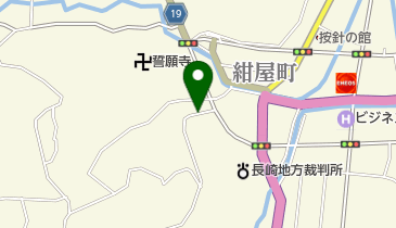 公文式平戸築地教室の地図画像