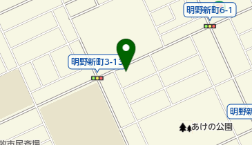 公文式苫小牧明野教室の地図画像