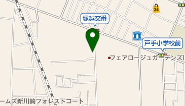 公文式塚越南教室の地図画像
