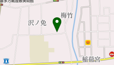 公文式喜多方二小前教室の地図画像