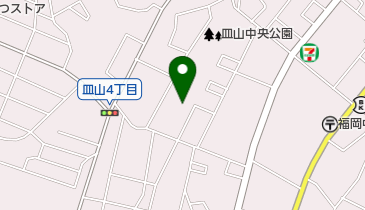 公文式皿山教室の地図画像