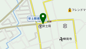 公文式安土下豊浦教室の地図画像