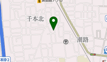 公文式千本教室の地図画像