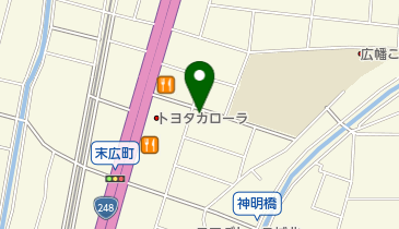 公文式広幡教室の地図画像