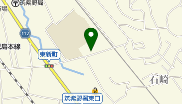 公文式二日市東教室の地図画像