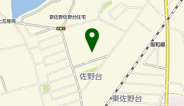公文式佐野台教室の地図画像