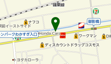 公文式ささぐり西教室の地図画像