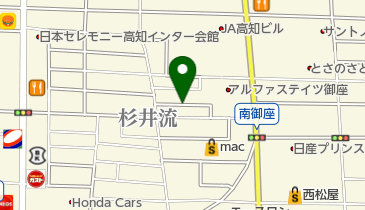 公文式みなみござ教室の地図画像