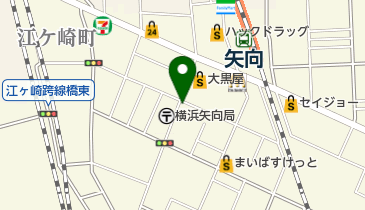 公文式矢向教室の地図画像