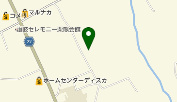 公文式栗熊教室の地図画像