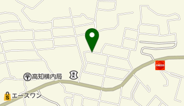 公文式横内教室の地図画像