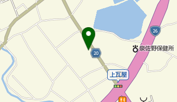 公文式中庄教室の地図画像