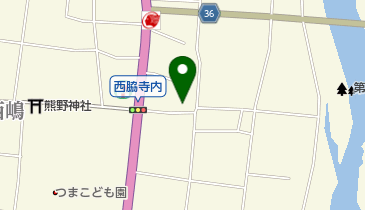 公文式西脇大垣内教室の地図画像