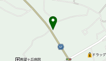 公文式重富教室の地図画像