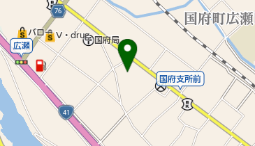 公文式国府町教室の地図画像