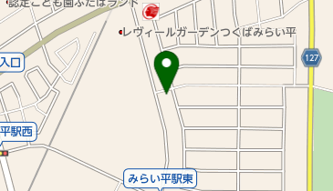 公文式みらい平駅前教室の地図画像