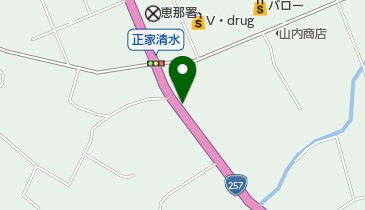 公文式恵那正家教室の地図画像