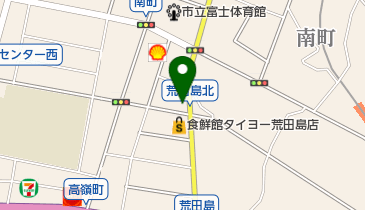 公文式荒田島教室の地図画像