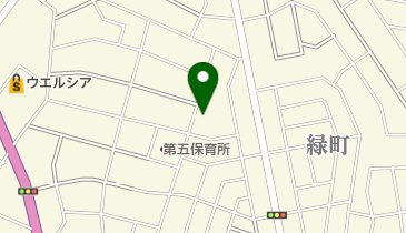 公文式緑町教室の地図画像