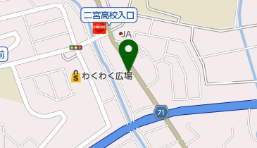 公文式二宮百合丘教室の地図画像