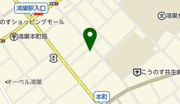 公文式東小前教室の地図画像