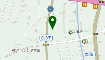 公文式白拍子オークタウン教室の地図画像