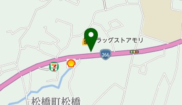 公文式松橋教室の地図画像
