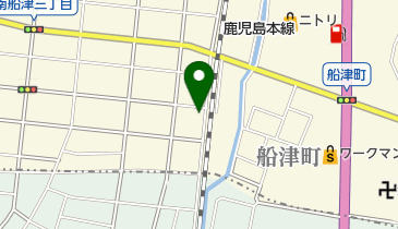 公文式大牟田三里教室の地図画像