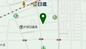 公文式日進教室の地図画像