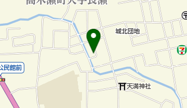 公文式佐賀城北教室の地図画像