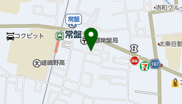 公文式常盤窪町教室の地図画像