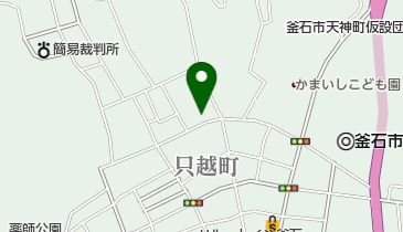 公文式大只越町教室の地図画像