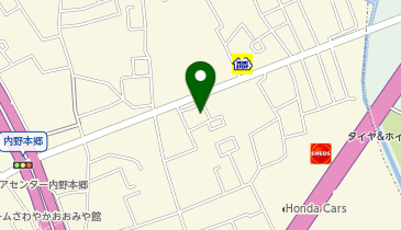 公文式内野本郷教室の地図画像