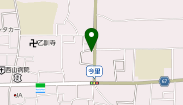 公文式長岡京今里教室の地図画像