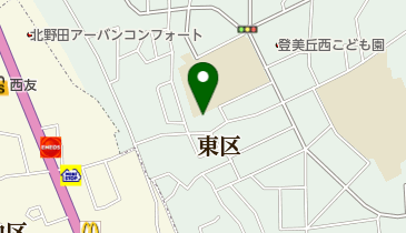 公文式大美野教室の地図画像